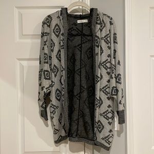 Abercrombie Grey Sweater Cardigan